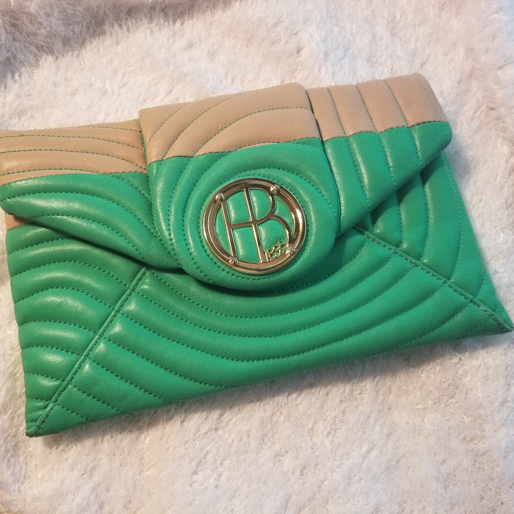 Henri Bendel No. 7 Quilted Envelope Clutch